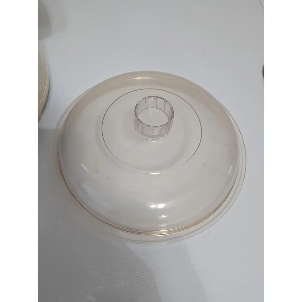VTG Rival Crock Pot 3.5 Qt Slow Cooker 3150 Tested Working w/ Lid Stone White
